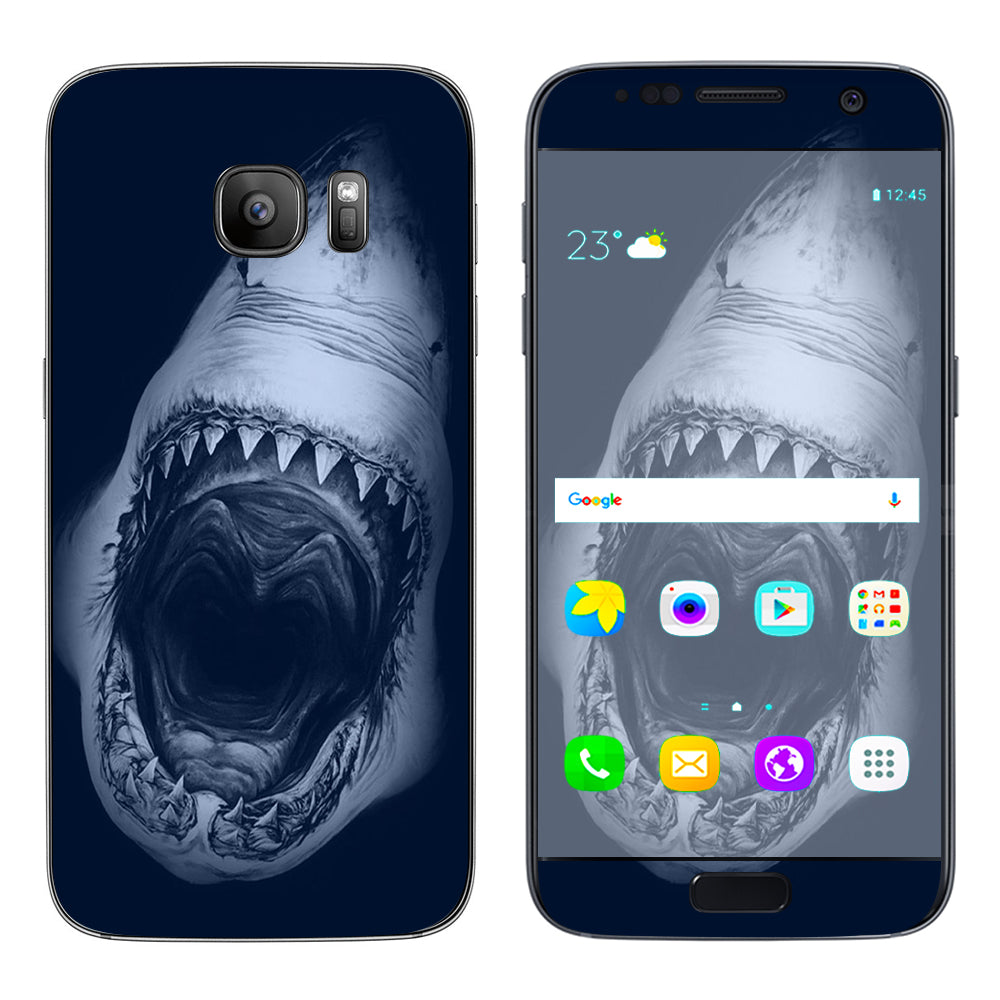  Shark Attack Samsung Galaxy S7 Skin