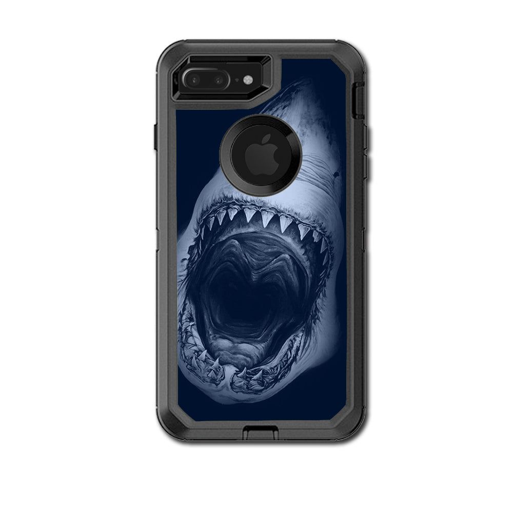  Shark Attack Otterbox Defender iPhone 7+ Plus or iPhone 8+ Plus Skin