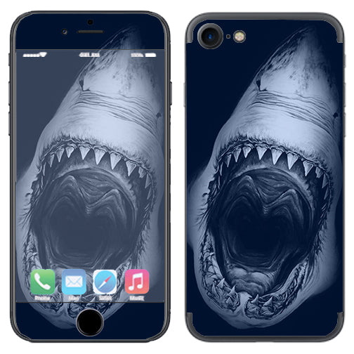  Shark Attack Apple iPhone 7 or iPhone 8 Skin