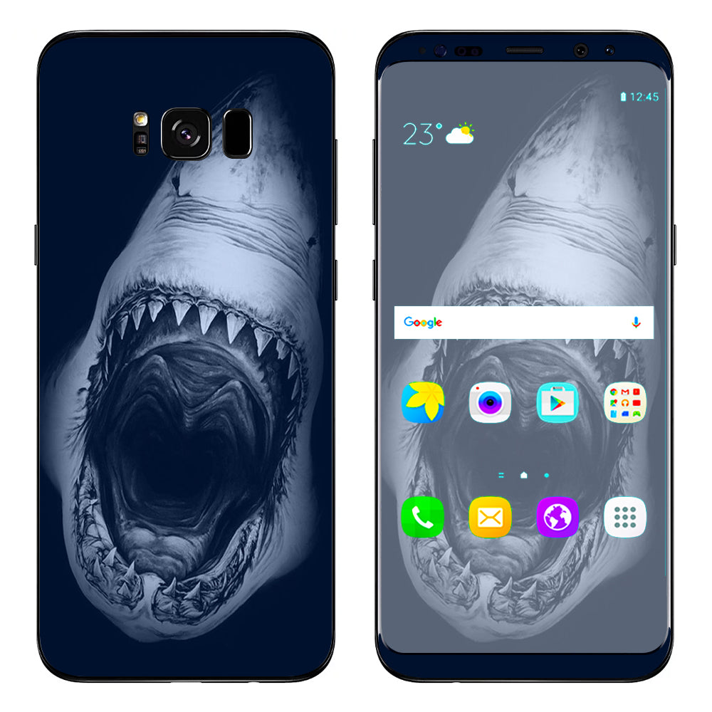  Shark Attack Samsung Galaxy S8 Skin