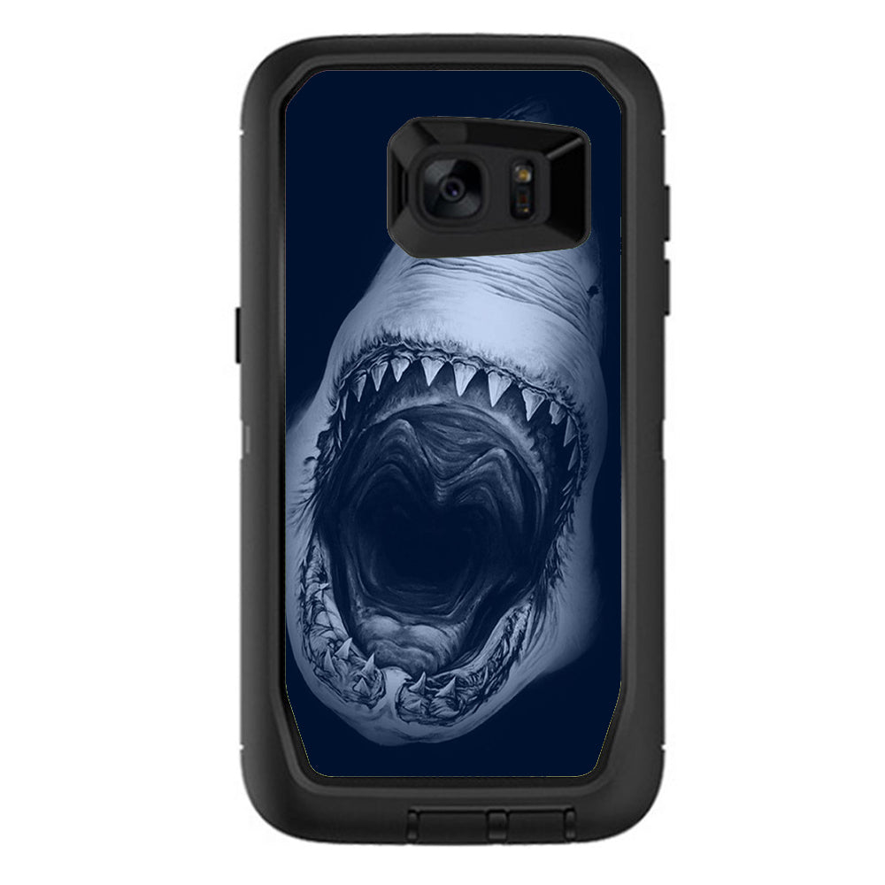  Shark Attack Otterbox Defender Samsung Galaxy S7 Edge Skin