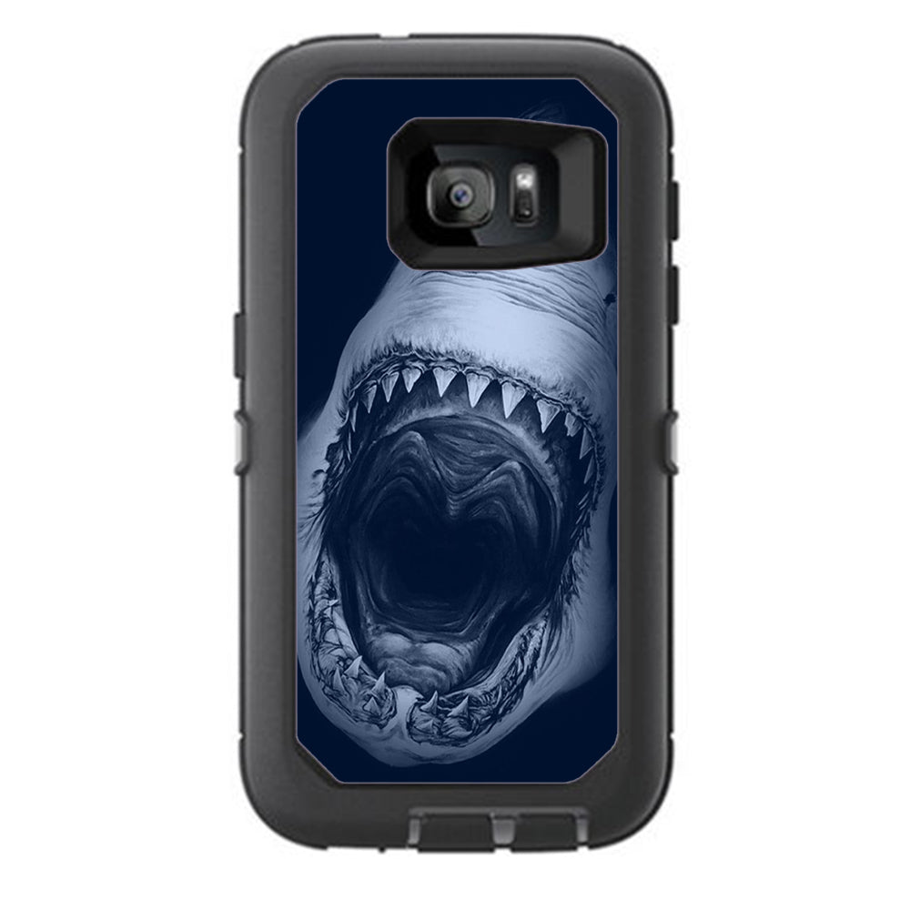  Shark Attack Otterbox Defender Samsung Galaxy S7 Skin