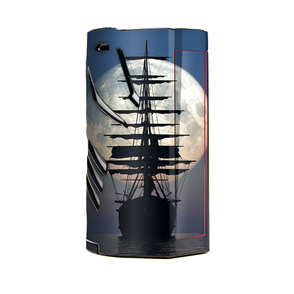 Tall Sailboat, Ship In Full Moon T-Priv 3 Smok Skin