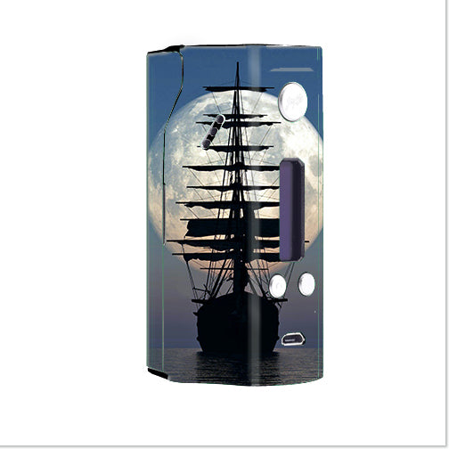  Tall Sailboat, Ship In Full Moon Wismec Reuleaux RX200 Skin