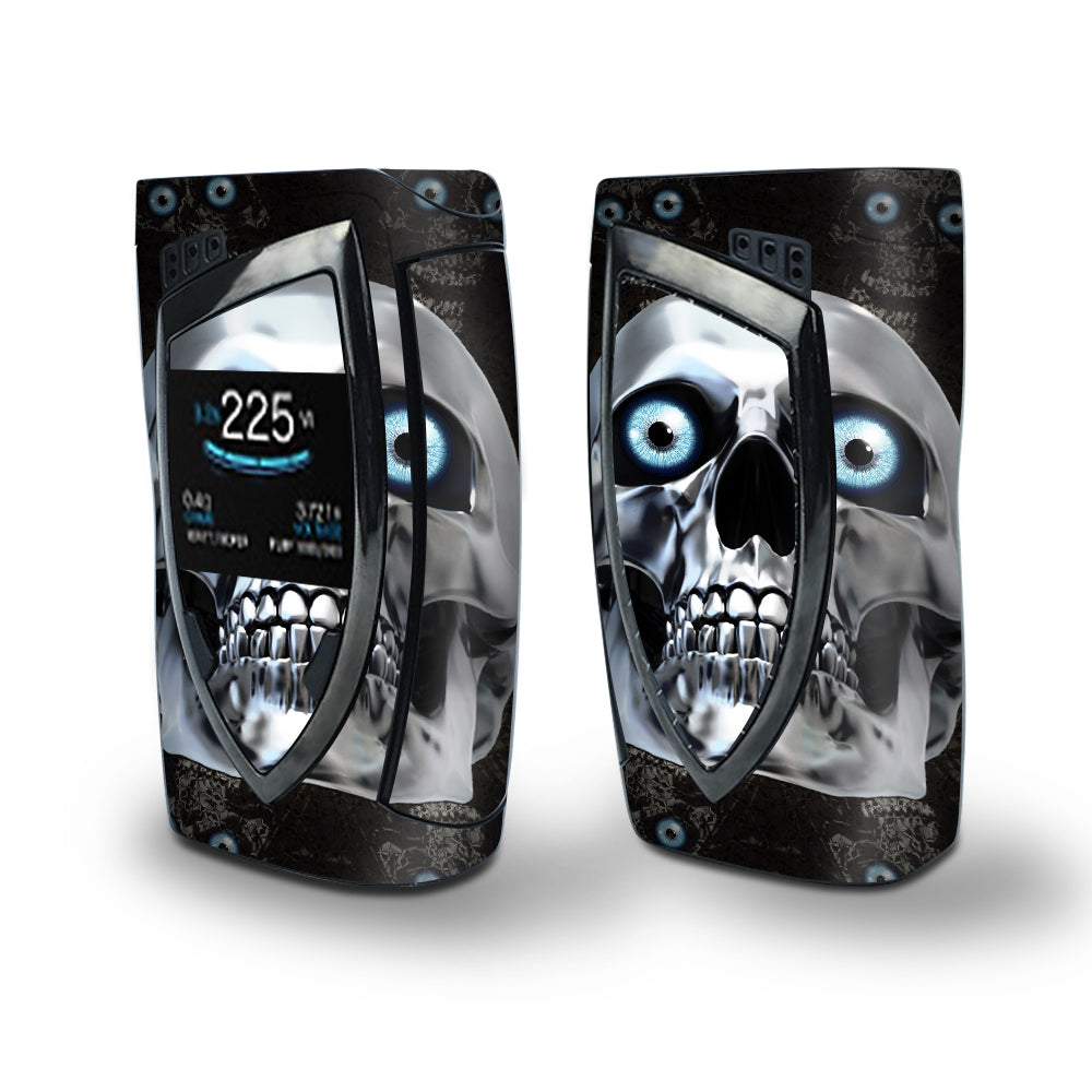 Skin Decal Vinyl Wrap for Smok Devilkin Kit 225w Vape (includes TFV12 Prince Tank Skins) skins cover/ Skull King Love, tattoo art