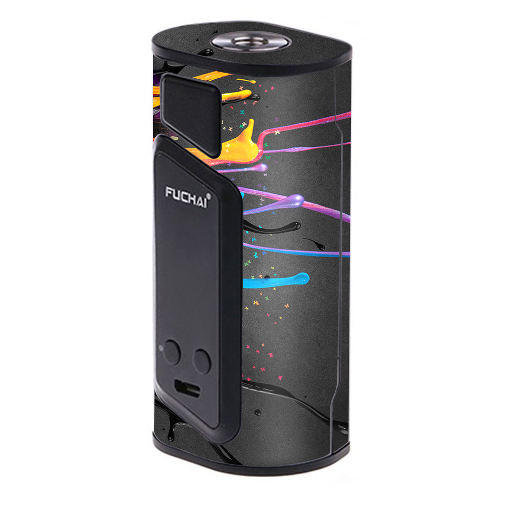  Neon Paint Splatter Sigelei Fuchai Duo-3 Skin