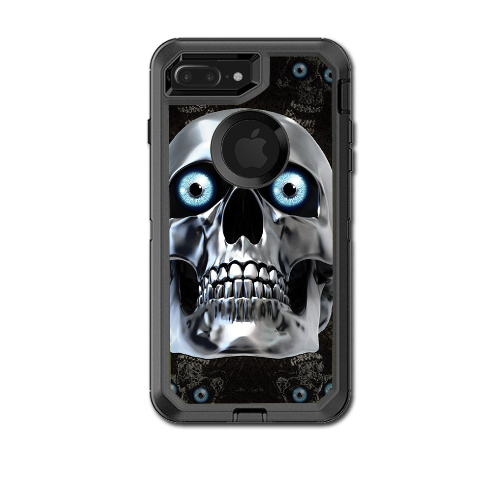  Skeleton Kissing, Day Of The Dead Otterbox Defender iPhone 7+ Plus or iPhone 8+ Plus Skin