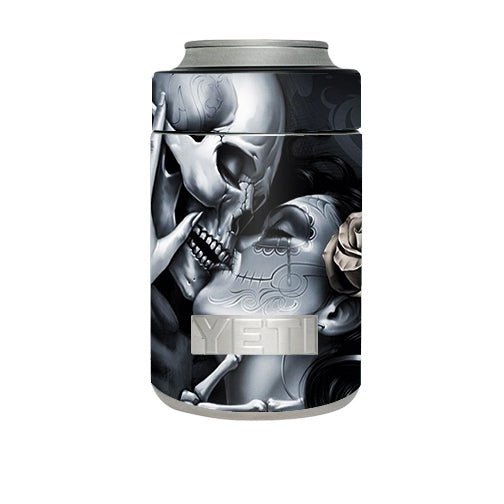  Skeleton Kissing, Day Of The Dead Yeti Rambler Colster Skin