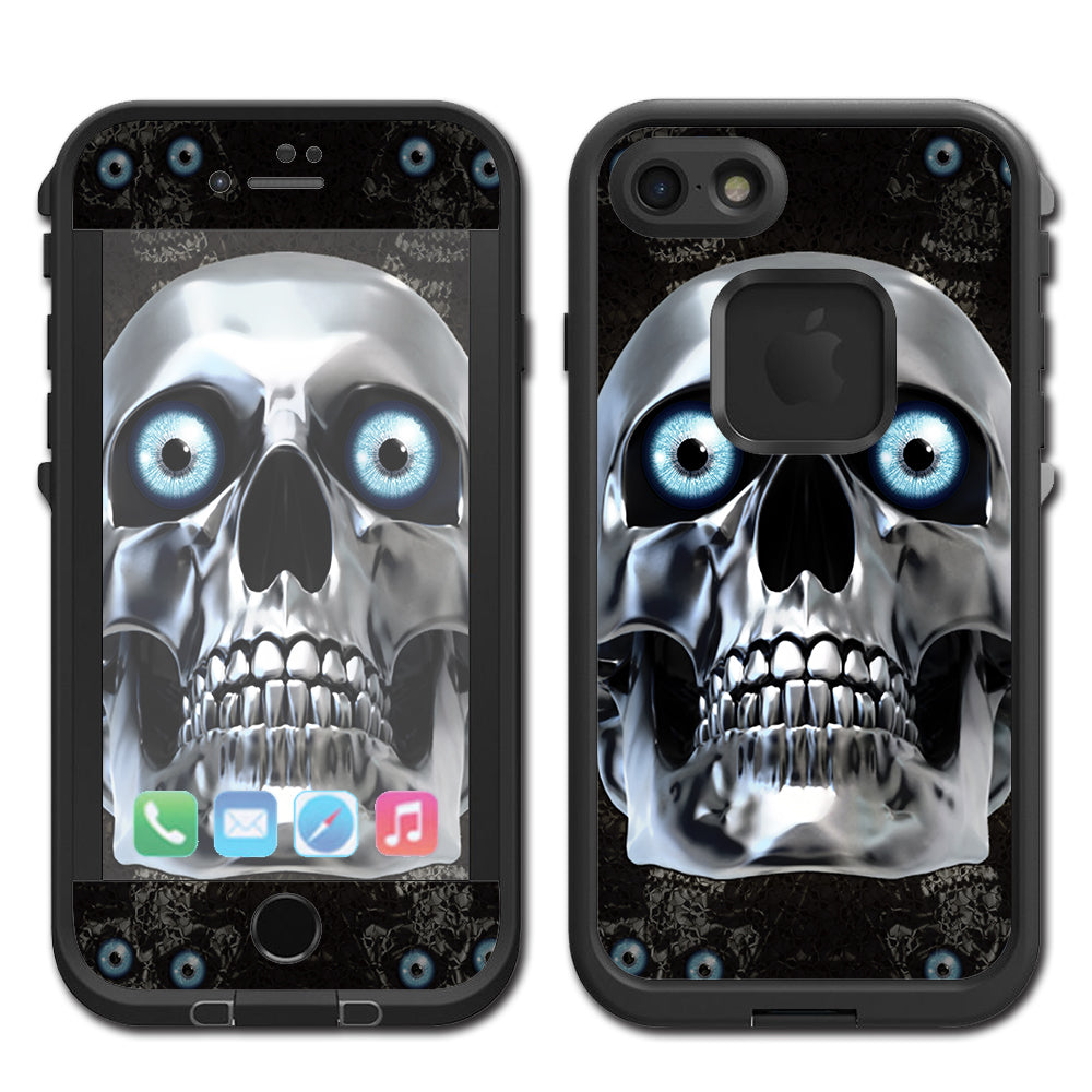  Skeleton Kissing, Day Of The Dead Lifeproof Fre iPhone 7 or iPhone 8 Skin