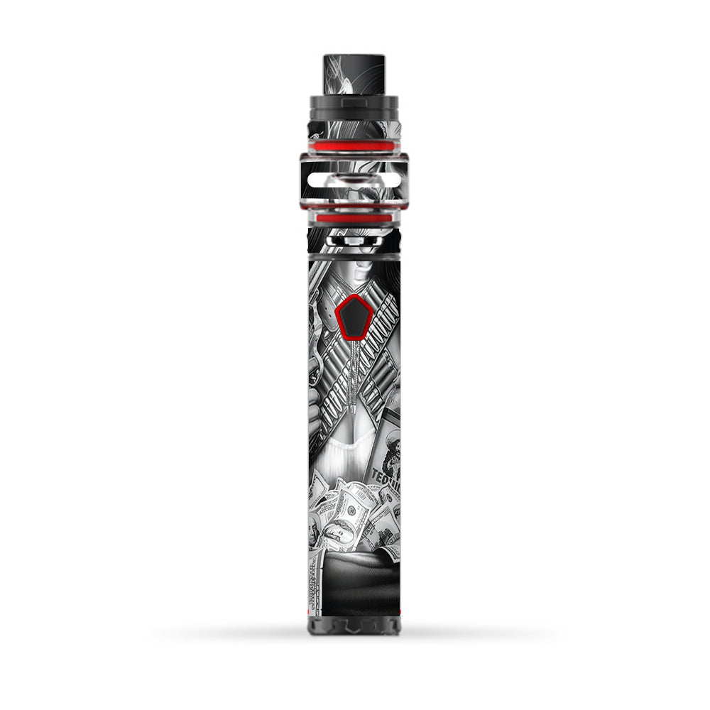 Skull Girl Gangster, Day Of The Dead Smok Stick Prince Baby Skin