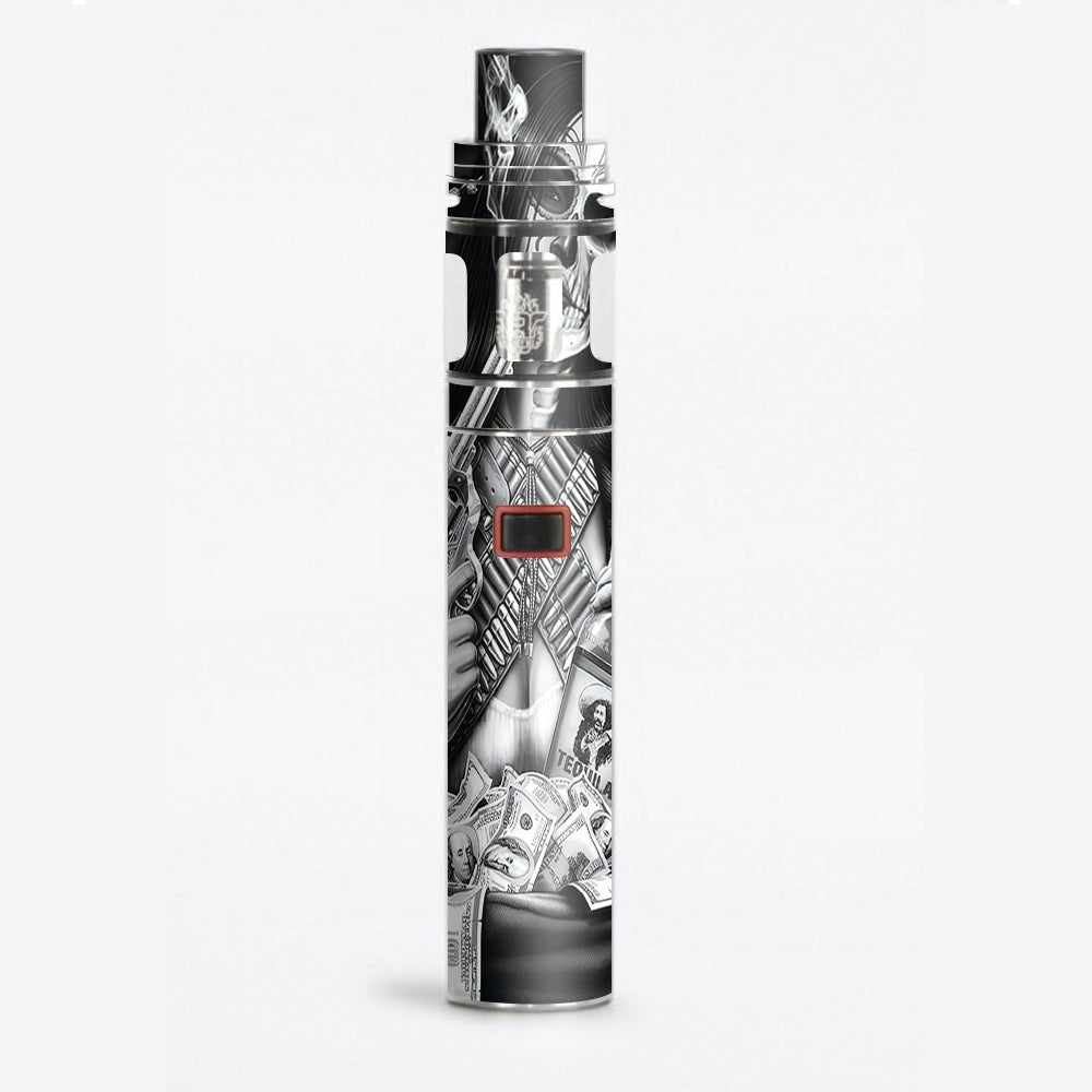  Skull Girl Gangster, Day Of The Dead Smok Stick X8 Skin