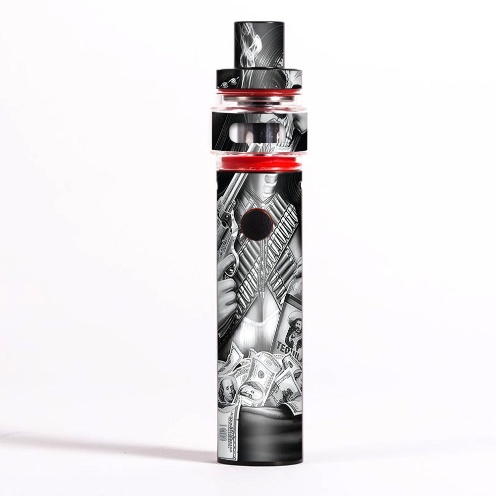  Skull Girl Gangster, Day Of The Dead Smok Pen 22 Light Edition Skin