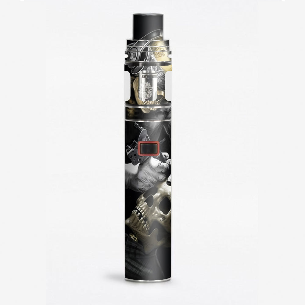  Skeleton Tattooer, Skull Tattooed Smok Stick X8 Skin