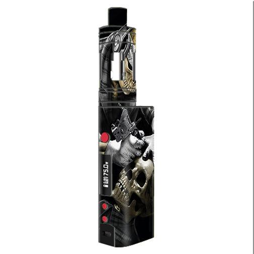  Skeleton Tattooer, Skull Tattooed Kangertech Topbox Mini Skin