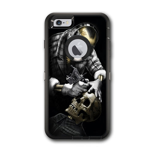  Skeleton Tattooer, Skull Tattooed Otterbox Defender iPhone 6 PLUS Skin
