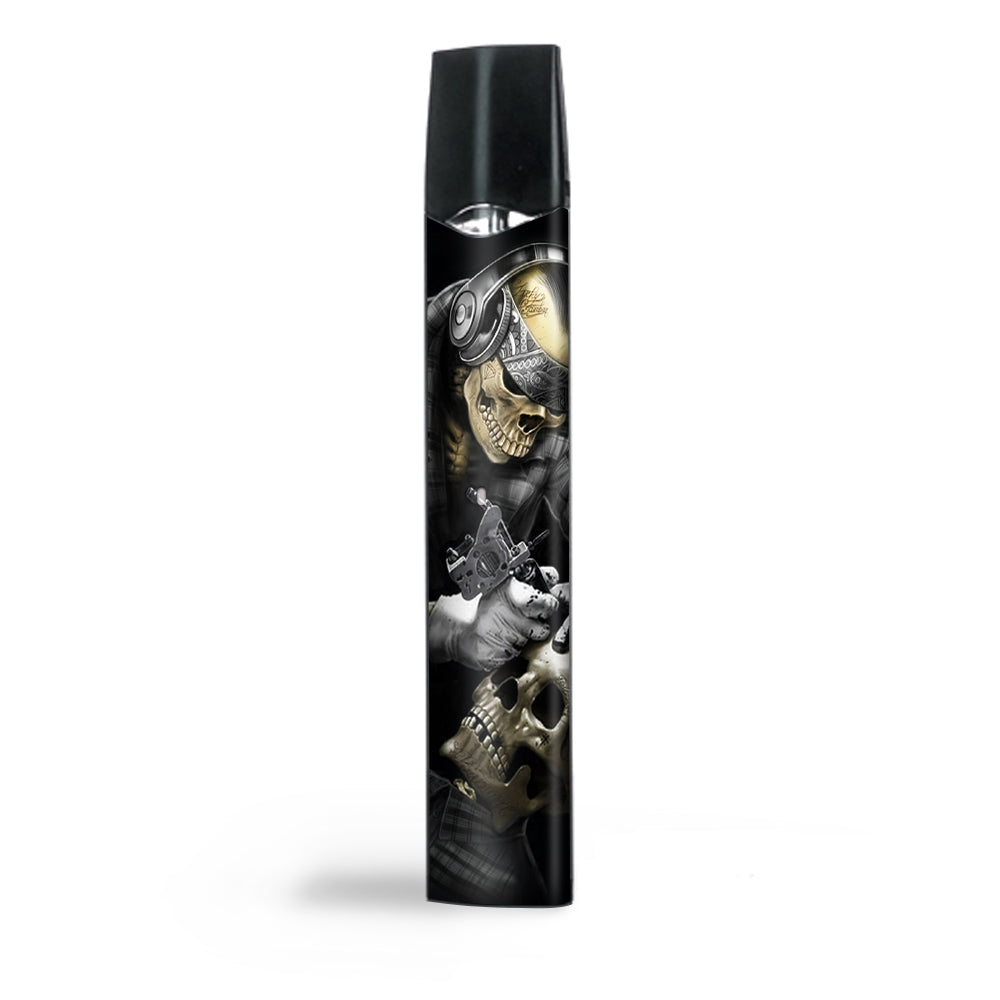  Skeleton Tattooer, Skull Tattooed Smok Infinix Ultra Portable Skin