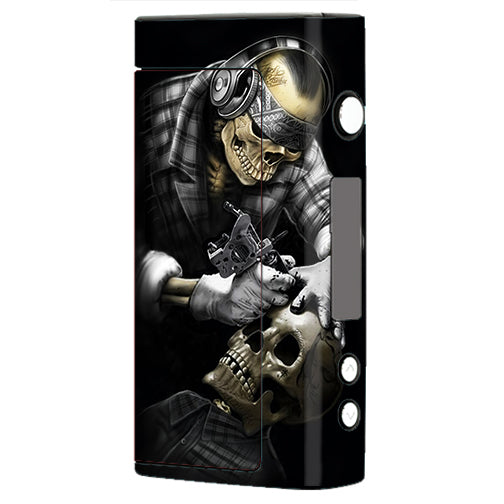  Skeleton Tattooer, Skull Tattooed Sigelei Fuchai 200W Skin