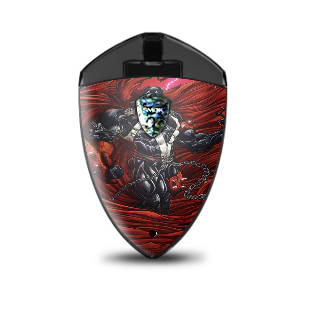  Comic Book Superhero Smok Rolo Badge Skin