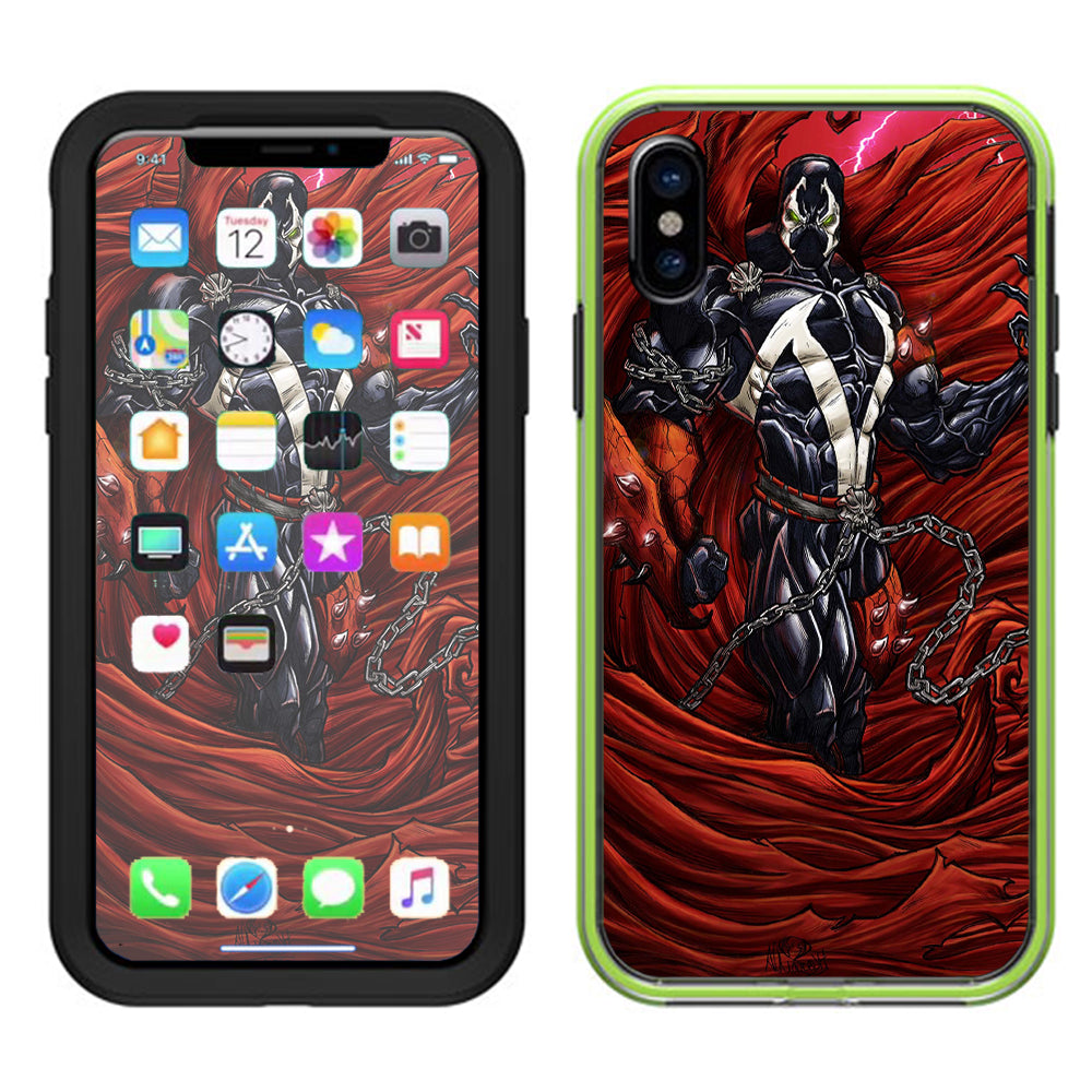  Comic Book Superhero Lifeproof Slam Case iPhone X Skin
