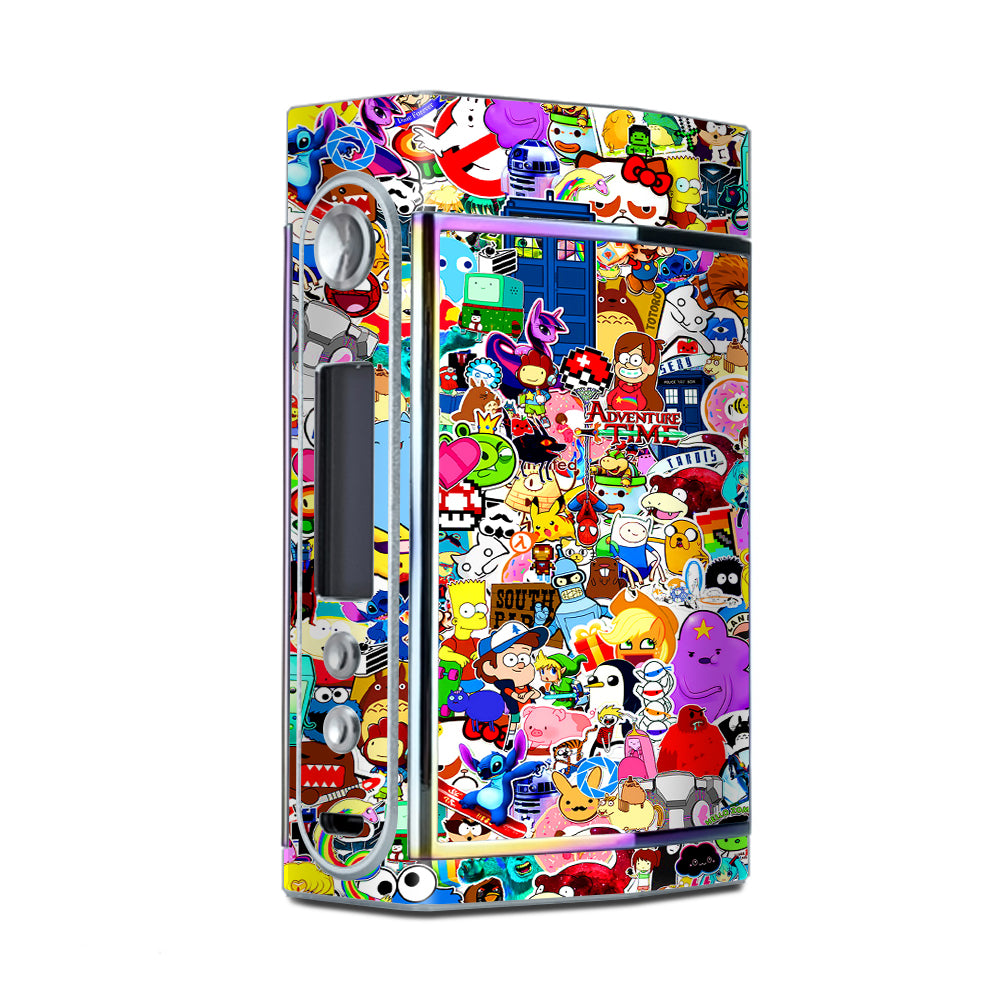  Sticker Collage,Sticker Pack Too VooPoo Skin