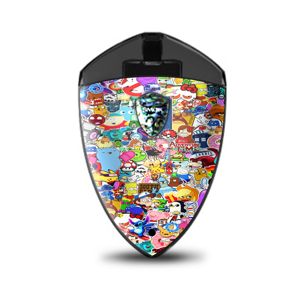  Sticker Collage,Sticker Pack Smok Rolo Badge Skin