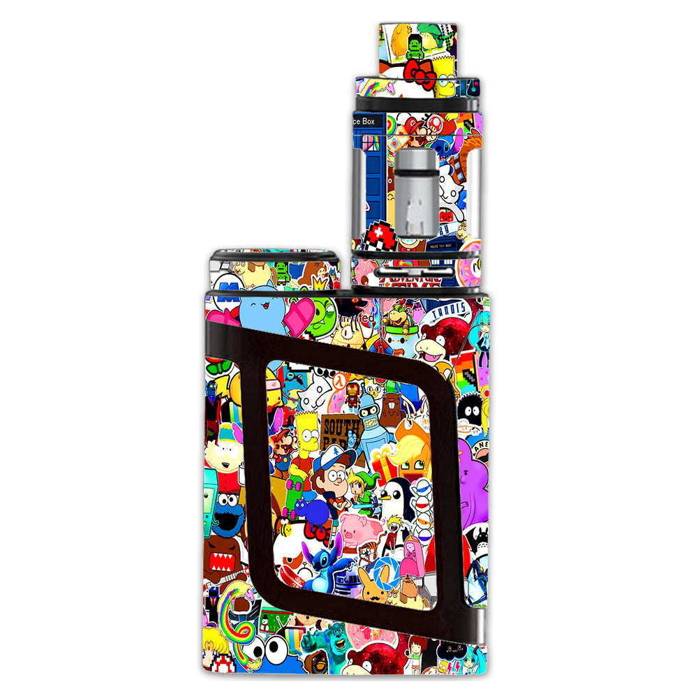  Sticker Collage,Sticker Pack Smok Alien AL85 Skin