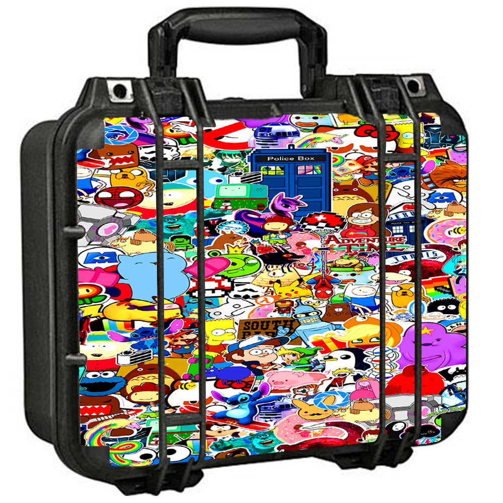  Sticker Collage,Sticker Pack Pelican Case 1400 Skin