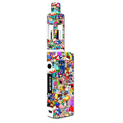  Sticker Collage,Sticker Pack Kangertech Subox Mini Skin