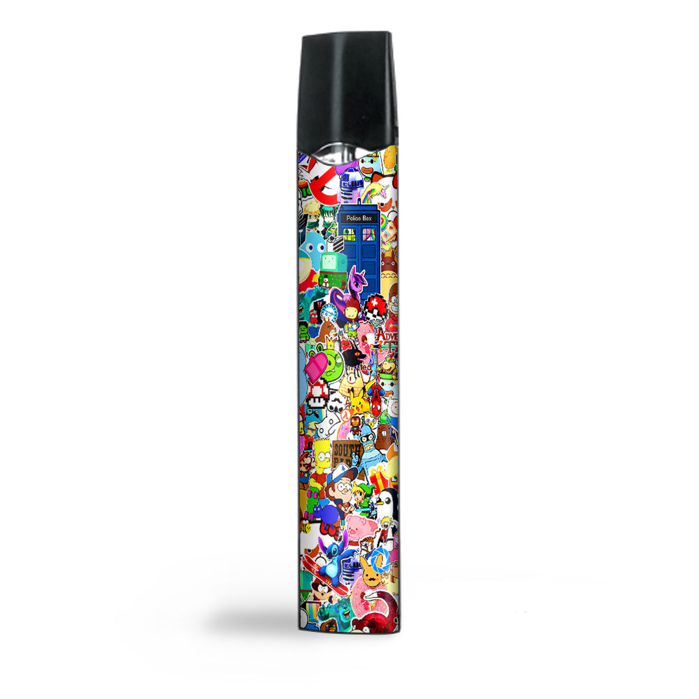  Sticker Collage,Sticker Pack Smok Infinix Ultra Portable Skin