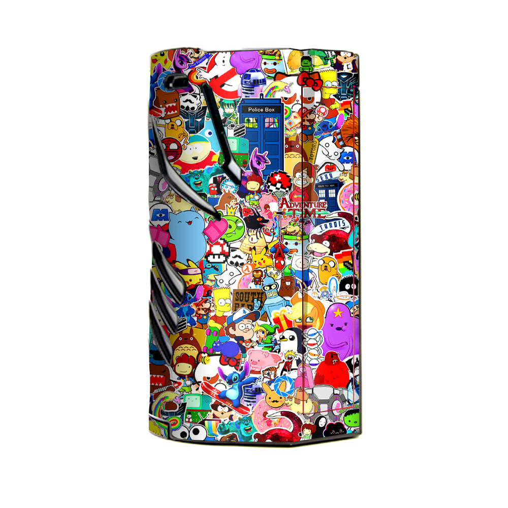  Sticker Collage,Sticker Pack T-Priv 3 Smok Skin