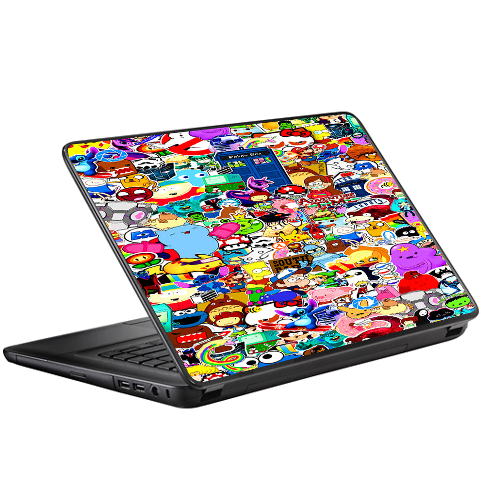  Sticker Collage,Sticker Pack Universal 13 to 16 inch wide laptop Skin