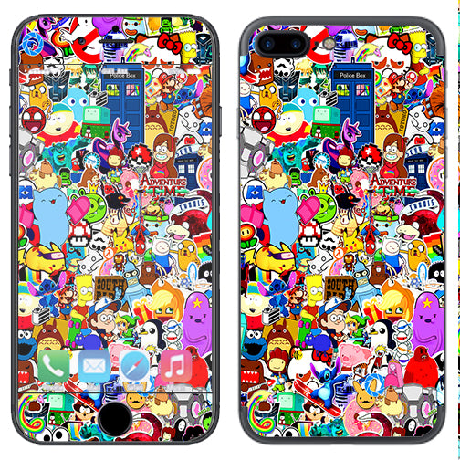 Skin Decal Vinyl Wrap for Apple iPhone 7 PLUS or 8 PLUS / Sticker collage,sticker pack – itsaskin.com Skin Decal Vinyl Wrap for Apple iPhone 7 PLUS or 8 PLUS / Sticker collage,sticker pack – itsaskin.com