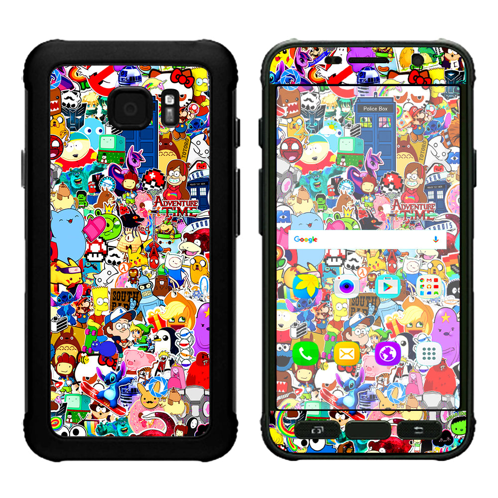  Sticker Collage,Sticker Pack Samsung Galaxy S7 Active Skin