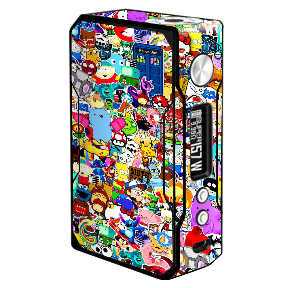  Sticker Collage,Sticker Pack Voopoo Drag 157w Skin