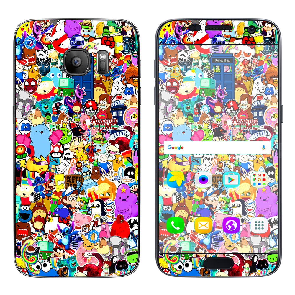  Sticker Collage,Sticker Pack Samsung Galaxy S7 Skin