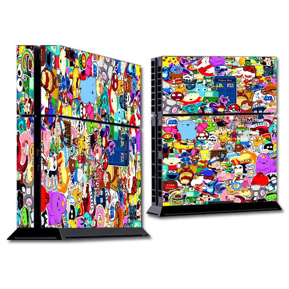  Sticker Collage,Sticker Pack Sony Playstation PS4 Skin