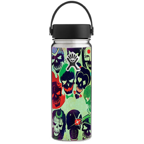  Skull Squad, Green Berets Hydroflask 18oz Wide Mouth Skin