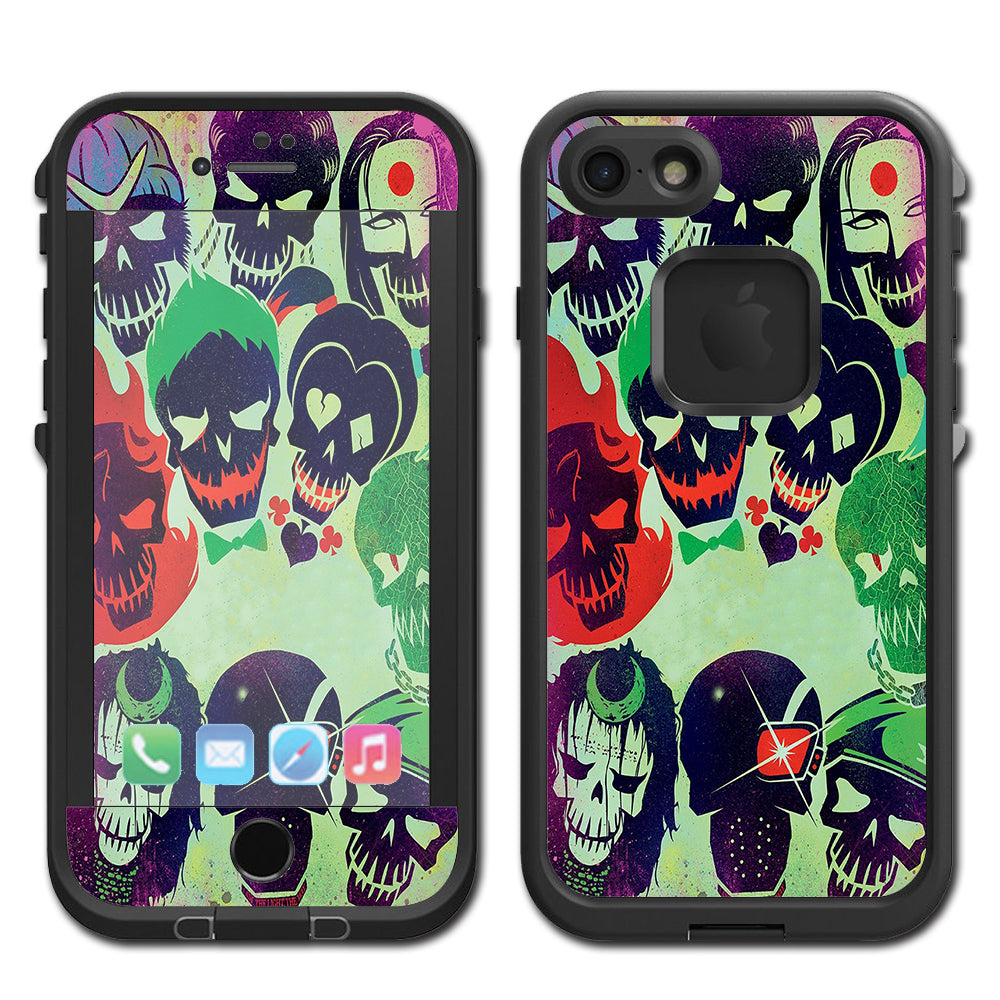  Skull Squad, Green Berets Lifeproof Fre iPhone 7 or iPhone 8 Skin