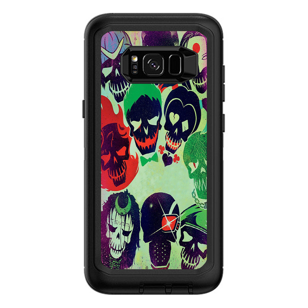  Skull Squad, Green Berets Otterbox Defender Samsung Galaxy S8 Plus Skin