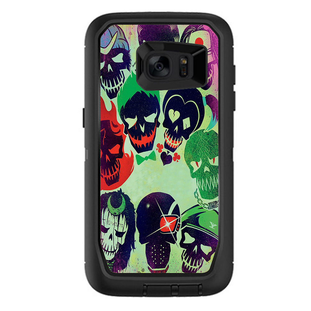  Skull Squad, Green Berets Otterbox Defender Samsung Galaxy S7 Edge Skin