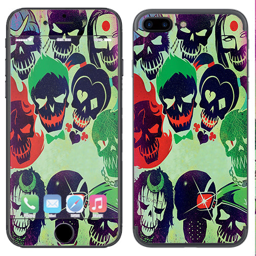  Skull Squad, Green Berets Apple  iPhone 7+ Plus / iPhone 8+ Plus Skin