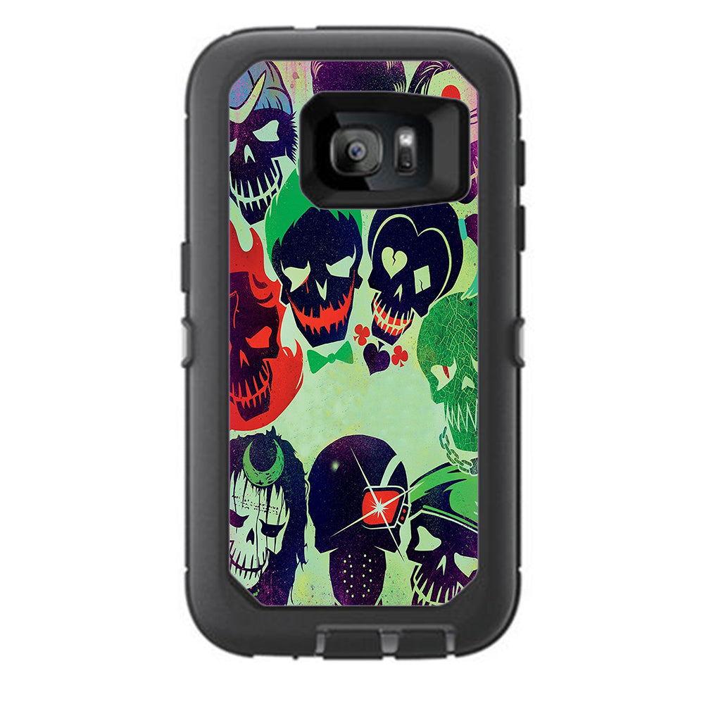 Skull Squad, Green Berets Otterbox Defender Samsung Galaxy S7 Skin