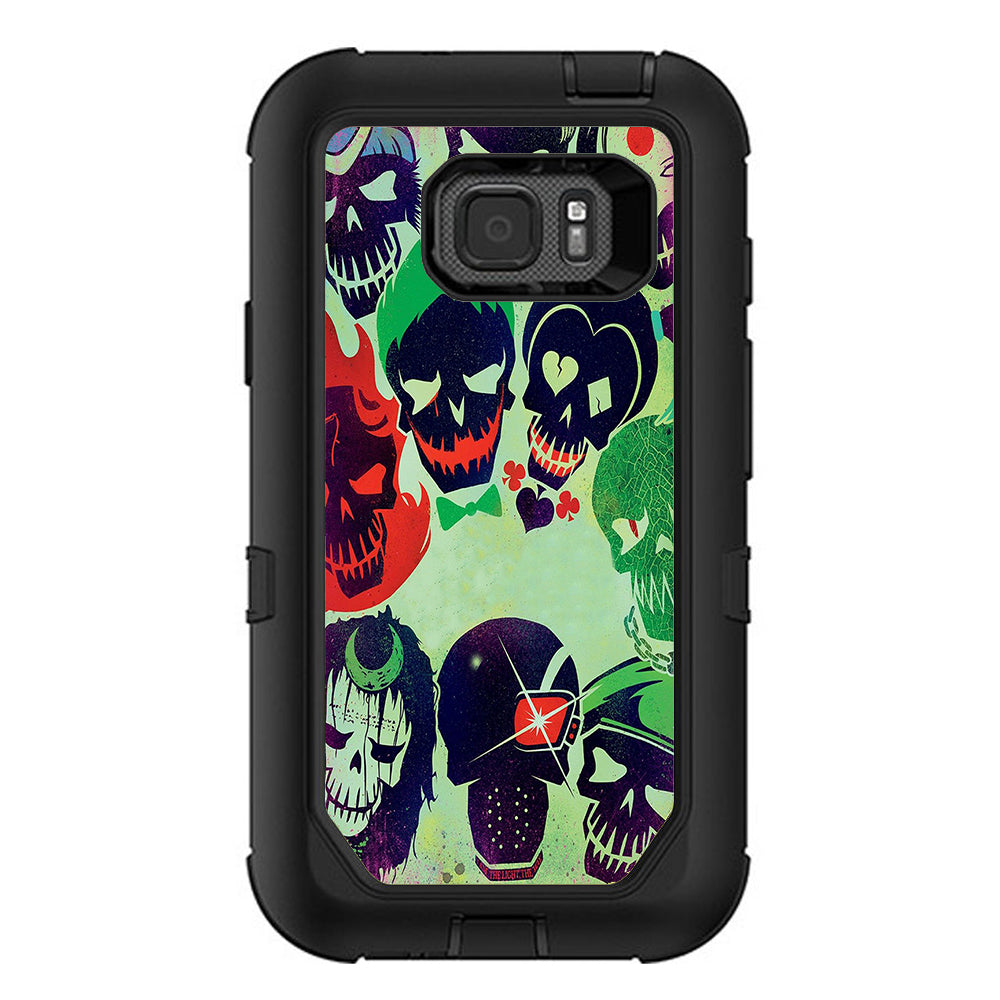  Skull Squad, Green Berets Otterbox Defender Samsung Galaxy S7 Active Skin