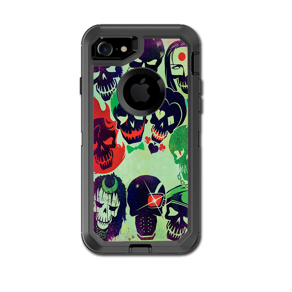  Skull Squad, Green Berets Otterbox Defender iPhone 7 or iPhone 8 Skin