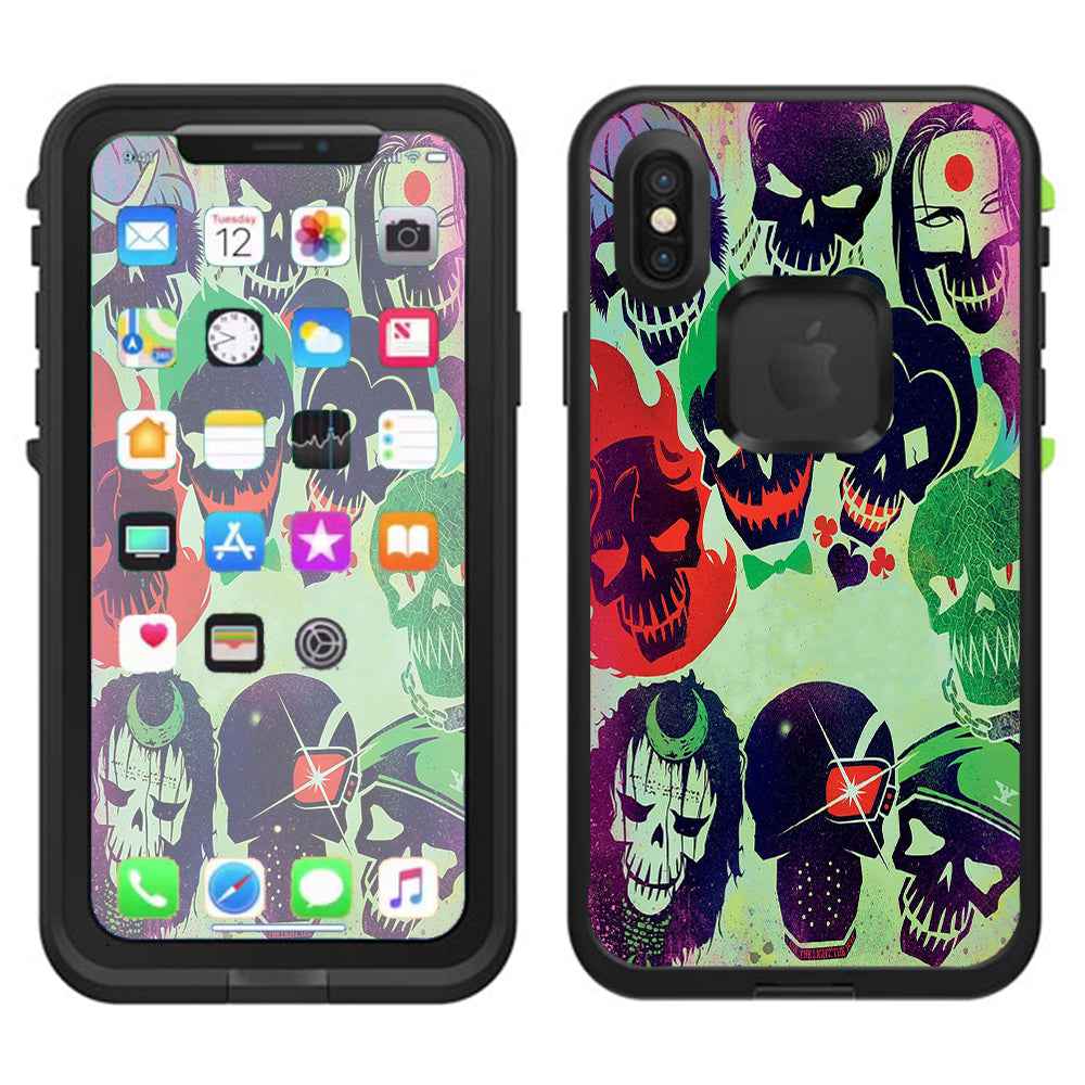  Skull Squad, Green Berets Lifeproof Fre Case iPhone X Skin