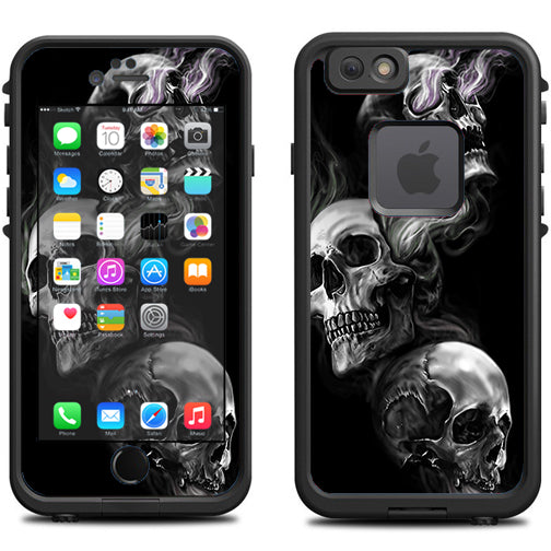  Glowing Skulls In Smoke Lifeproof Fre iPhone 6 Skin