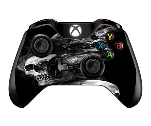  Glowing Skulls In Smoke Microsoft Xbox One Controller Skin