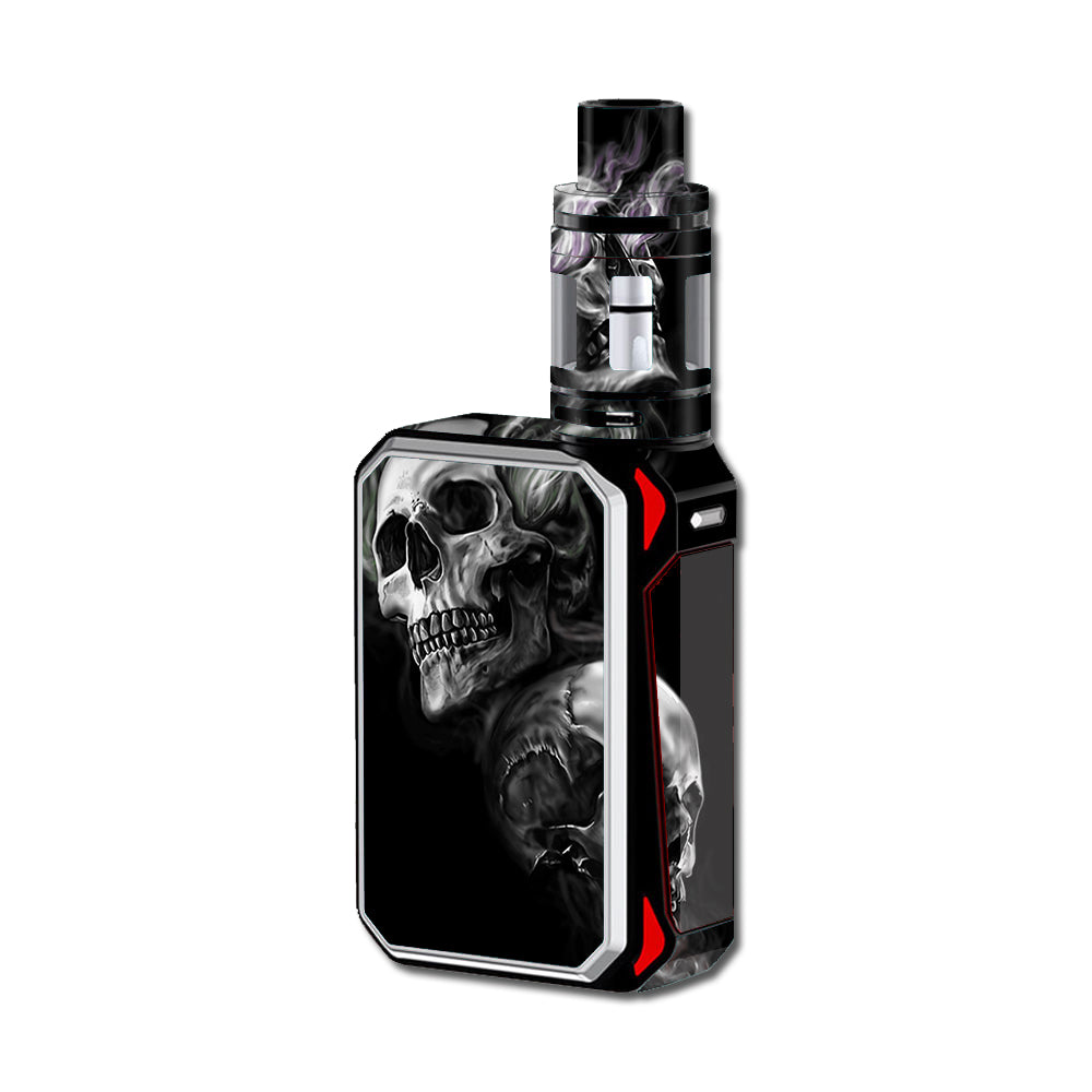 Skins Decals for Smok G-Priv 220W Vape Mod / glowing Skulls in Smoke itsaskin.com Skins Decals for Smok G-Priv 220W Vape Mod / glowing Skulls in Smoke itsaskin.com