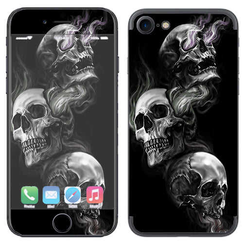  Glowing Skulls In Smoke Apple iPhone 7 or iPhone 8 Skin