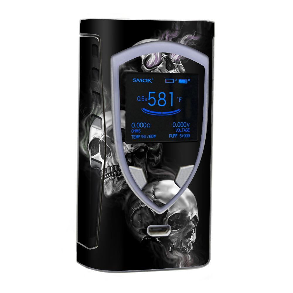  Glowing Skulls In Smoke Smok Procolor 225w Skin